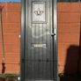 Composite Front Door & Frame (Black PVC Frame) Image 5