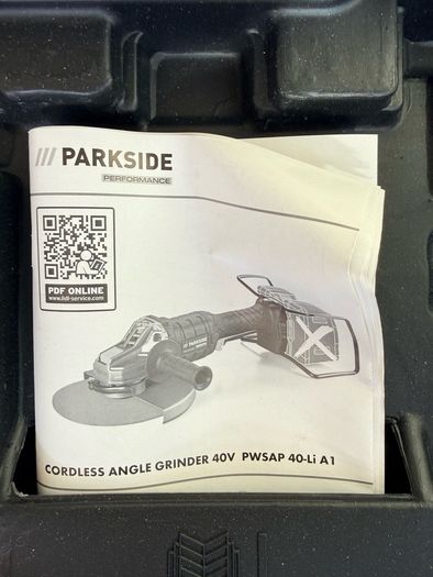 Parkside Angle Grinder Set