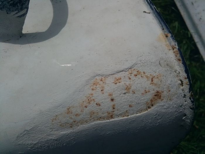 Vintage Enamel Bread / Storage Bin Crock Kitchenalia