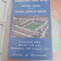 Rare Soccer Programmes