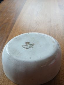 Ironstone jelly mold by T.G. & F. Booth