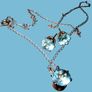 Pristine Vintage Hallmarked Silver/Topaz Trilogy Image 5