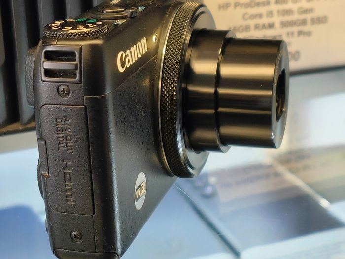Canon PowerShot S120 Digital Camera w/ 12.1 MP 1/1.7 Inch Sensor & Wi-Fi Enabled Black/ Used