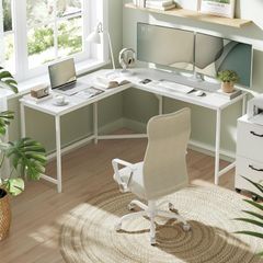 New Maple white office desk - FREE P&P