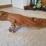 Carved wooden iguana Image 2