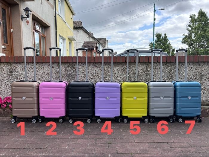 New suitcases on sale