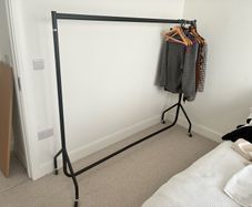 clothes rail - industrial 6ft long