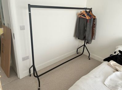 clothes rail - industrial 6ft long