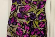 Hobbs Invitation Tulip Print Shift Dress - Size 10