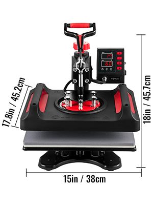Professional 5-in-1 Heat Press Transfer Machine