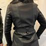 river island leather jacket coat Image 3