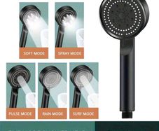 BNIP High Pressure 5 Modes Shower Head