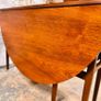 Mid Century Modern Gate Leg Drop Leaf Dining Table Image 4