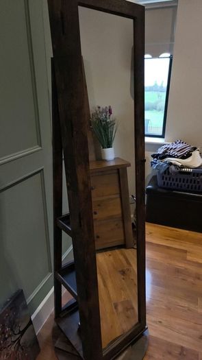 Bedroom Furniture Suite Solid Wood Dark Pine