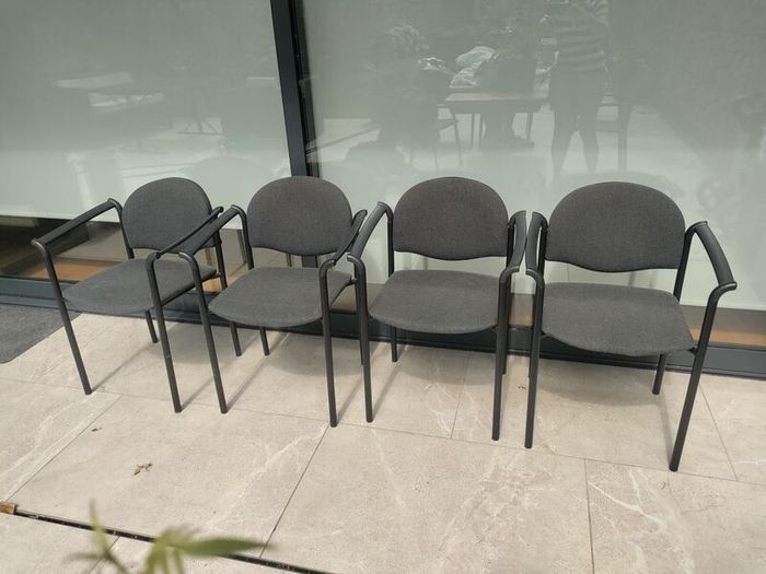 4 office/reception chairs