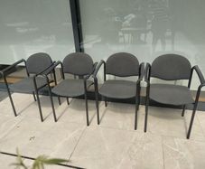 4 office/reception chairs