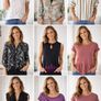 Ladies Tops - 2 for 10 Euro- Size 10 Image 2
