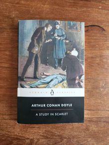 A Study in Scarlet by Arthur Conan Doyle -- New