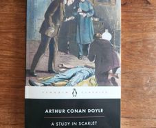 A Study in Scarlet by Arthur Conan Doyle -- New