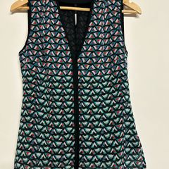 Sleeveless Karen Millen blouse, size 10