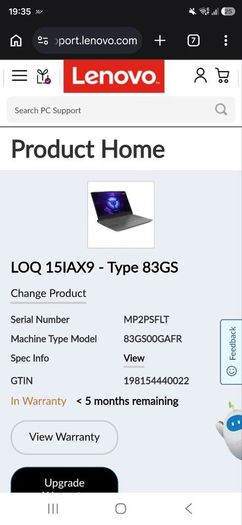 Lenovo Loq 15iax9 Gaming Laptop | Rtx 4050 6gb | I5-12450hx | 24gb Ddr5 | 512gb Ssd | Warranty | Like New