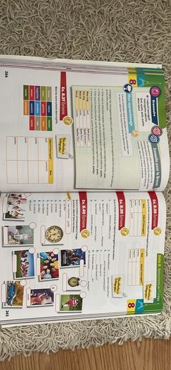 Junior cert French 1st, 2nd and 3rd year textbooks and workbook