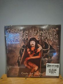 Cradle of filth Cruelty and the Beast Sealed Clear Vinyl
