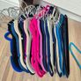 Clothes hangers, Velvet and plastic Image 2