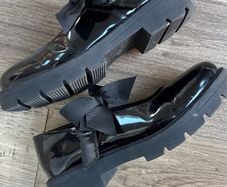 Black flat shoes - Kickers brand