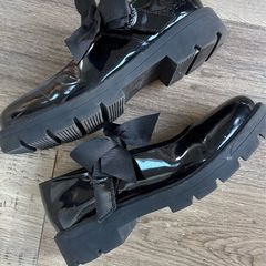 Black flat shoes - Kickers brand