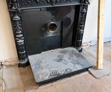 cast iron - Must be Collected by Tomorrow  - Marble base included