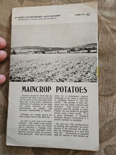 1960s Department Of Agricultural Booklets On Farming. Topics Such As Patato Growing,planting Forest Trees,desease Control And Others. In Good Condition.  See Photos For Same.