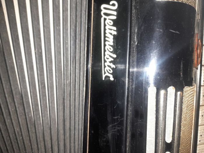 Rare Old Weltmeister Bass Accordion 1960s With Case