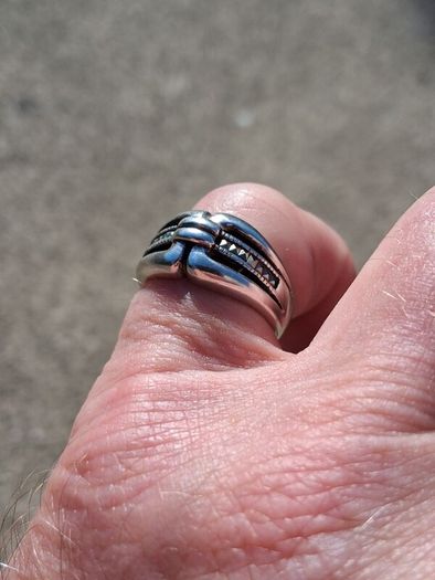 Vintage Sterling Silver Marcasite Rings