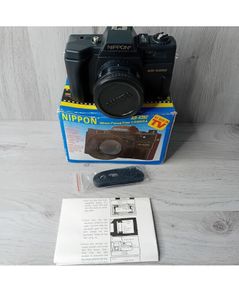 Nippon Ar-4392 35mm Focus Free Camera - New In Opened Box - Rare Retro Vintage
