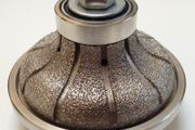 Diamond Profile Wheels for granite, marble edge profiling. OGEE 30mm, 25mm, 20mm