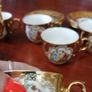 vintage gold tea set Image 8