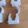 15 mm hinged pipe clips Image 2