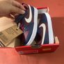 Nike Court Borough Low Boys Toddler in Burgundy Image 4