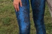 Snakeprint leggings