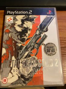 Metal Gear Solid Sons Of Liberty Playstation PS2 - English PAL