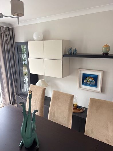 Bo Concept dining suite and wall and floor unit