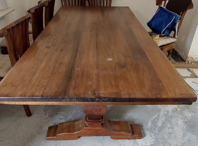 Dining table and chairs