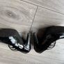 Dunnes Stores Black Patent Triple-Strap Mary Jane Heels Size 41/ 7.5 Image 4