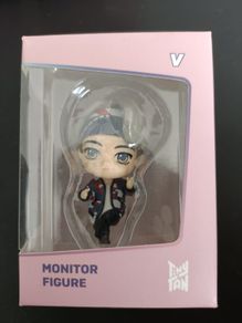 Original BTS Tiny Tan Mic Drop Monitor Figures