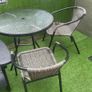 Garden Table and 2 chairs Image 3