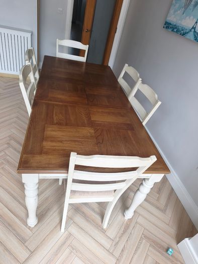Table and chairs