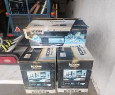 speakers and control unit