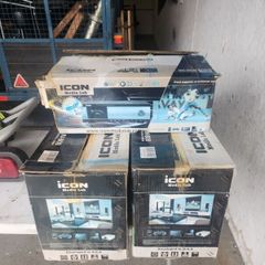 speakers and control unit