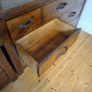 Chest of Drawers, 2 lockers and mirror Image 3